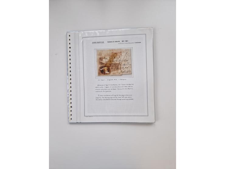 ALLE WELT: 1630/17, Ausstellungssammlung "Desinfizierte Post während der Pest-, Gelbfieber- und Choleraepidemien" mit 81 Brie