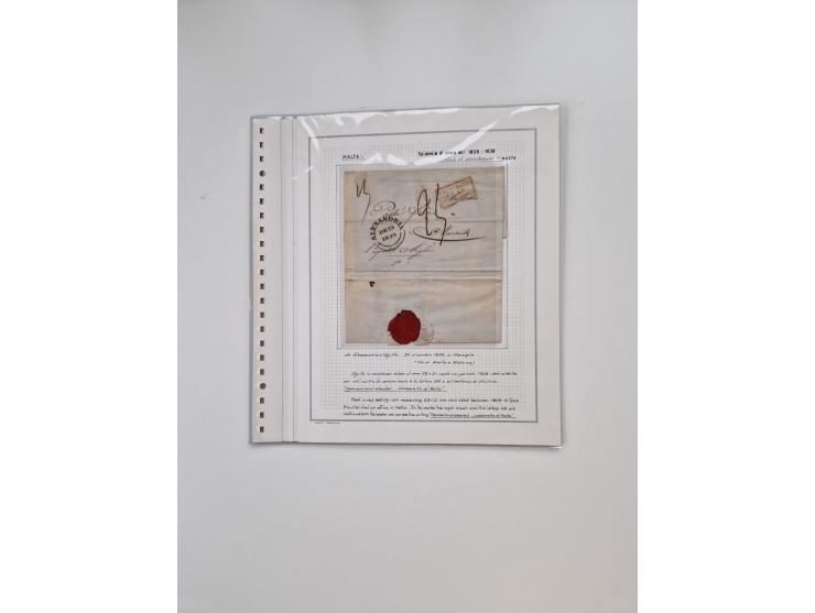 ALLE WELT: 1630/17, Ausstellungssammlung "Desinfizierte Post während der Pest-, Gelbfieber- und Choleraepidemien" mit 81 Brie