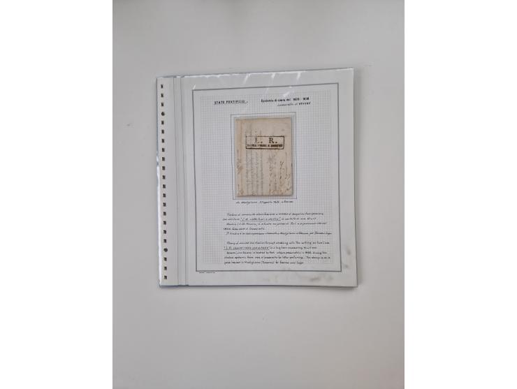 ALLE WELT: 1630/17, Ausstellungssammlung "Desinfizierte Post während der Pest-, Gelbfieber- und Choleraepidemien" mit 81 Brie