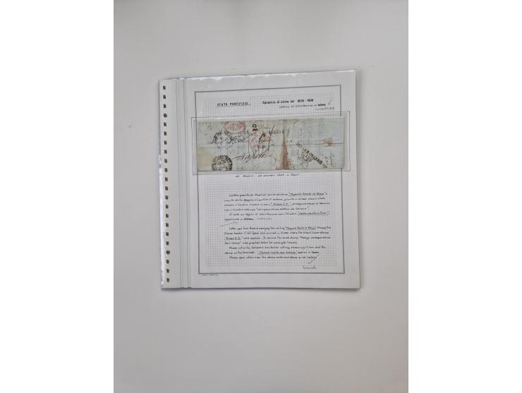 ALLE WELT: 1630/17, Ausstellungssammlung "Desinfizierte Post während der Pest-, Gelbfieber- und Choleraepidemien" mit 81 Brie