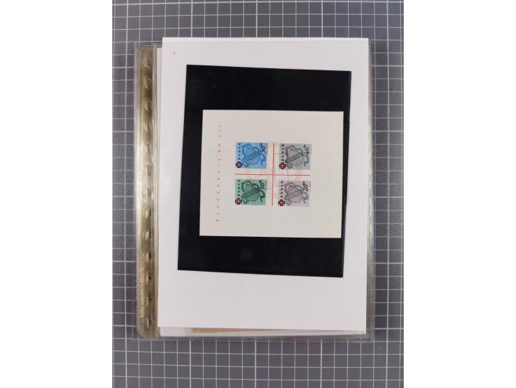 1945/50, interessanter Bestand mit fast nur besseren Sätzen, Block-Ausgaben und Briefen. Dabei u.a. SBZ Bl.1xa postfrisch (FA
