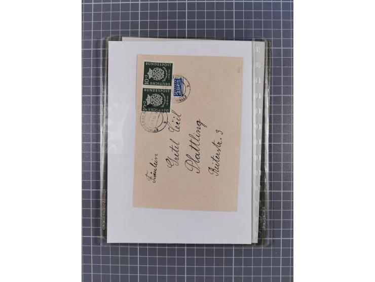 1945/50, interessanter Bestand mit fast nur besseren Sätzen, Block-Ausgaben und Briefen. Dabei u.a. SBZ Bl.1xa postfrisch (FA
