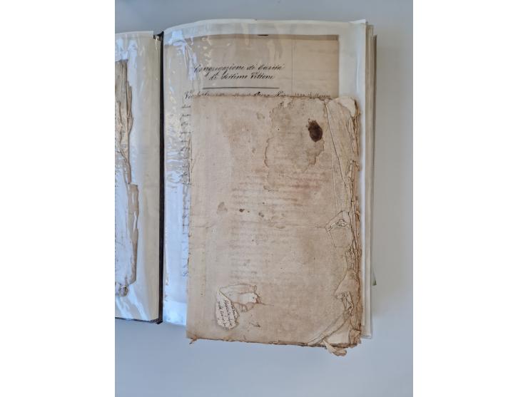 ALLE WELT: 1611/1900, reichhaltiger Sammlungsbestand mit ca. 400–500 Briefen und Dokumenten zum Thema Gesundheit aus dem 16. 