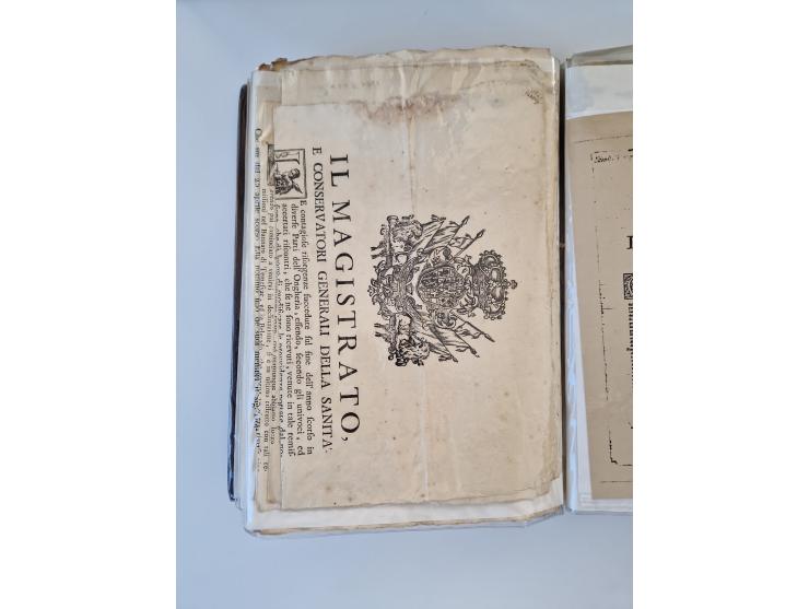 ALLE WELT: 1611/1900, reichhaltiger Sammlungsbestand mit ca. 400–500 Briefen und Dokumenten zum Thema Gesundheit aus dem 16. 