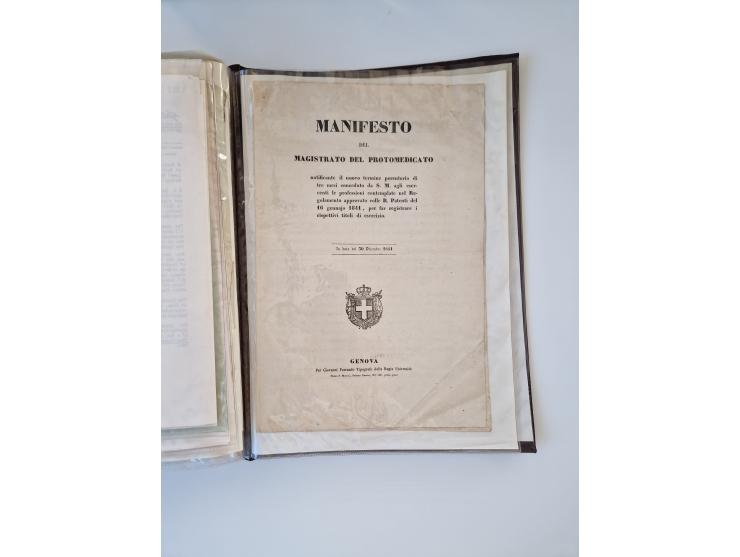 ALLE WELT: 1611/1900, reichhaltiger Sammlungsbestand mit ca. 400–500 Briefen und Dokumenten zum Thema Gesundheit aus dem 16. 
