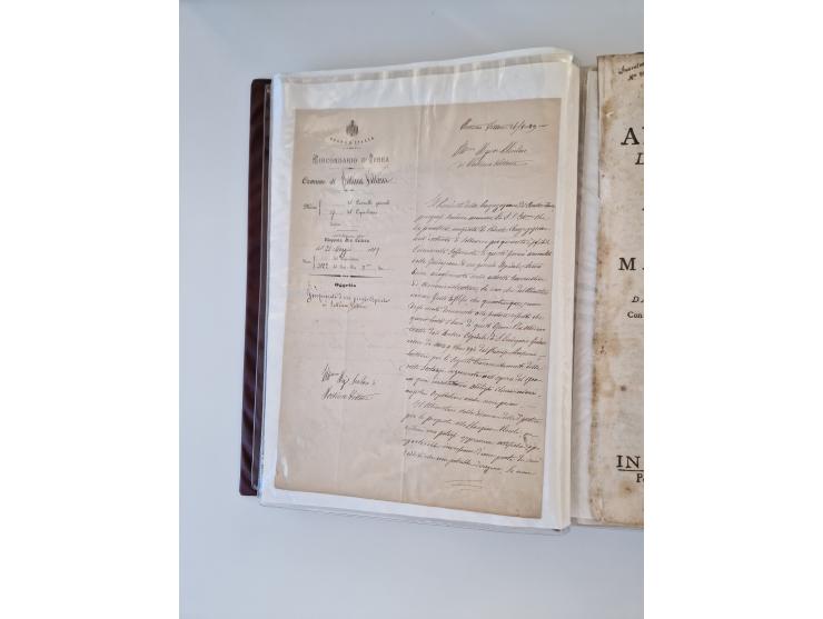 ALLE WELT: 1611/1900, reichhaltiger Sammlungsbestand mit ca. 400–500 Briefen und Dokumenten zum Thema Gesundheit aus dem 16. 