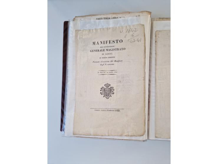 ALLE WELT: 1611/1900, reichhaltiger Sammlungsbestand mit ca. 400–500 Briefen und Dokumenten zum Thema Gesundheit aus dem 16. 