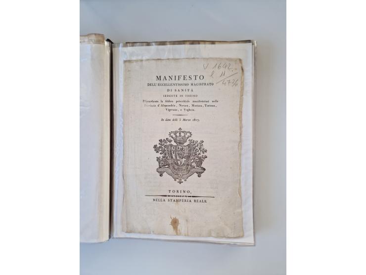 ALLE WELT: 1611/1900, reichhaltiger Sammlungsbestand mit ca. 400–500 Briefen und Dokumenten zum Thema Gesundheit aus dem 16. 