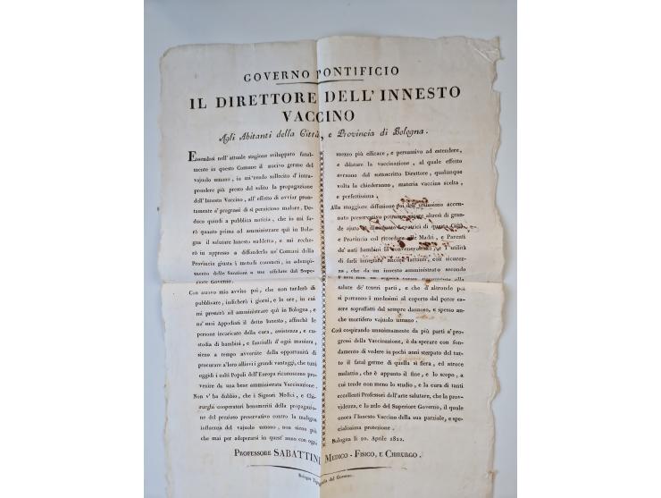 ALLE WELT: 1611/1900, reichhaltiger Sammlungsbestand mit ca. 400–500 Briefen und Dokumenten zum Thema Gesundheit aus dem 16. 