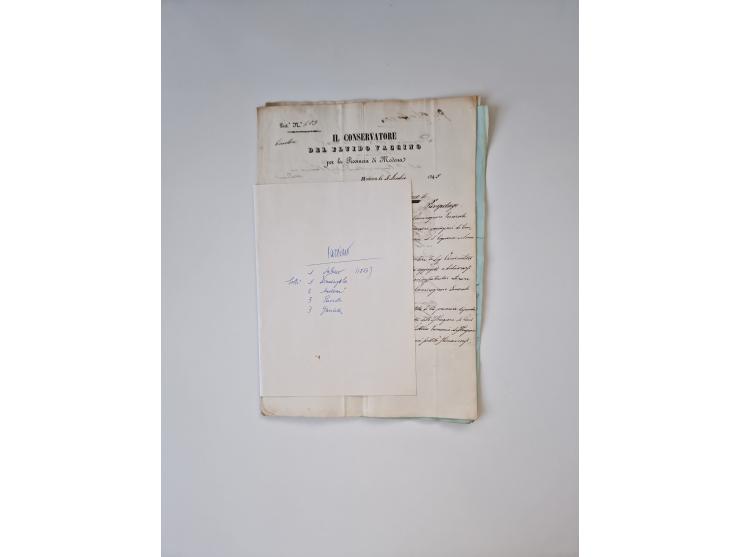 ALLE WELT: 1611/1900, reichhaltiger Sammlungsbestand mit ca. 400–500 Briefen und Dokumenten zum Thema Gesundheit aus dem 16. 