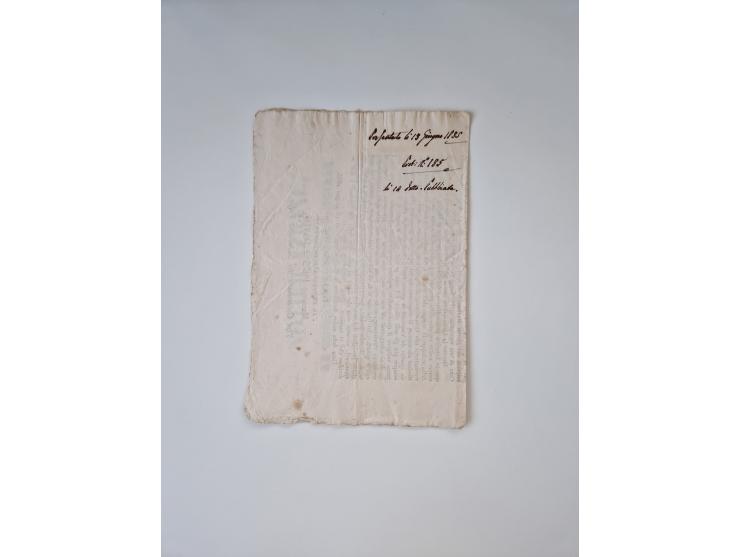 ALLE WELT: 1611/1900, reichhaltiger Sammlungsbestand mit ca. 400–500 Briefen und Dokumenten zum Thema Gesundheit aus dem 16. 