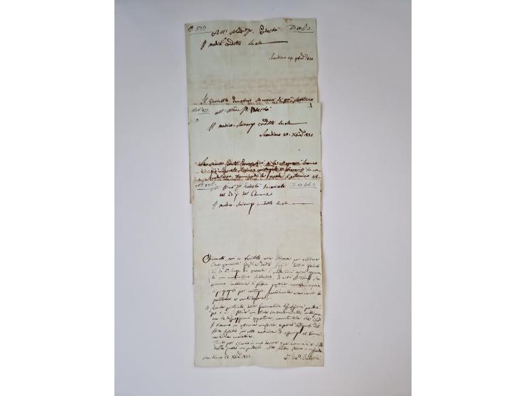 ALLE WELT: 1611/1900, reichhaltiger Sammlungsbestand mit ca. 400–500 Briefen und Dokumenten zum Thema Gesundheit aus dem 16. 