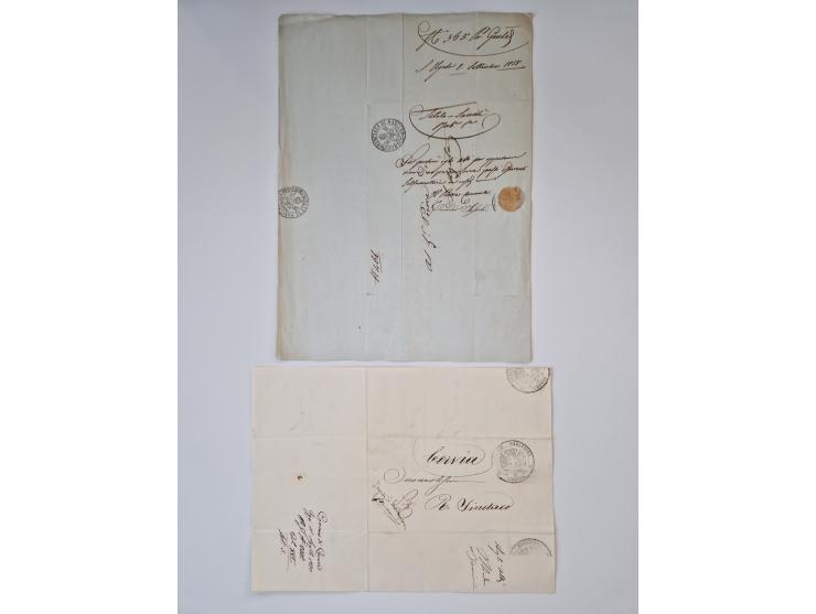 ALLE WELT: 1611/1900, reichhaltiger Sammlungsbestand mit ca. 400–500 Briefen und Dokumenten zum Thema Gesundheit aus dem 16. 