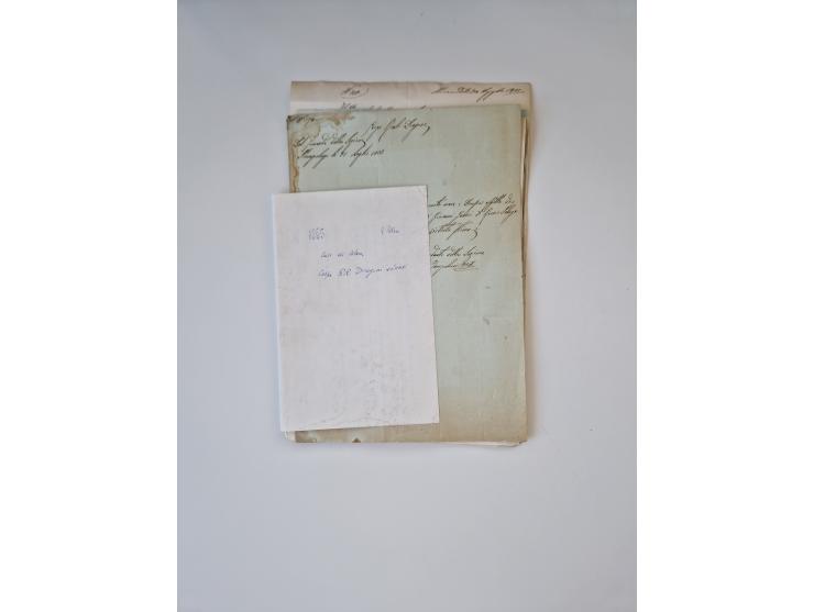 ALLE WELT: 1611/1900, reichhaltiger Sammlungsbestand mit ca. 400–500 Briefen und Dokumenten zum Thema Gesundheit aus dem 16. 