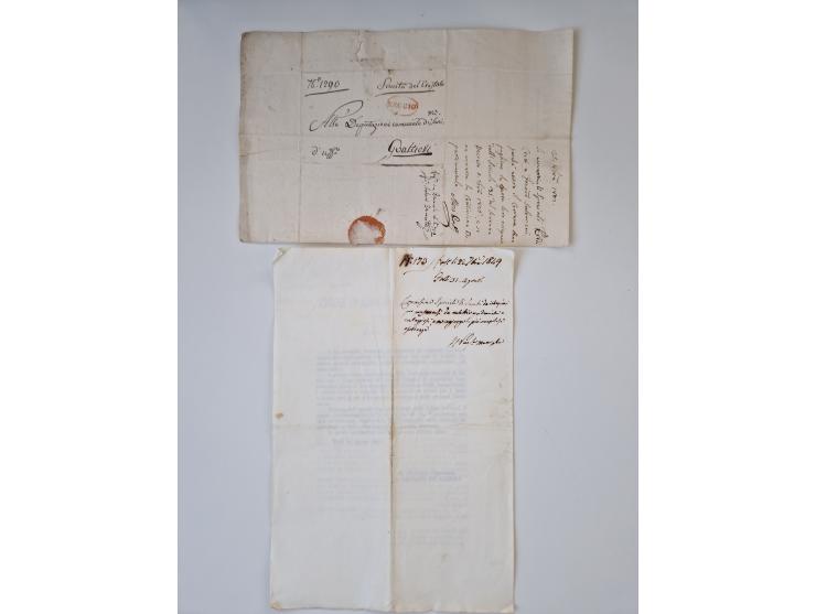 ALLE WELT: 1611/1900, reichhaltiger Sammlungsbestand mit ca. 400–500 Briefen und Dokumenten zum Thema Gesundheit aus dem 16. 