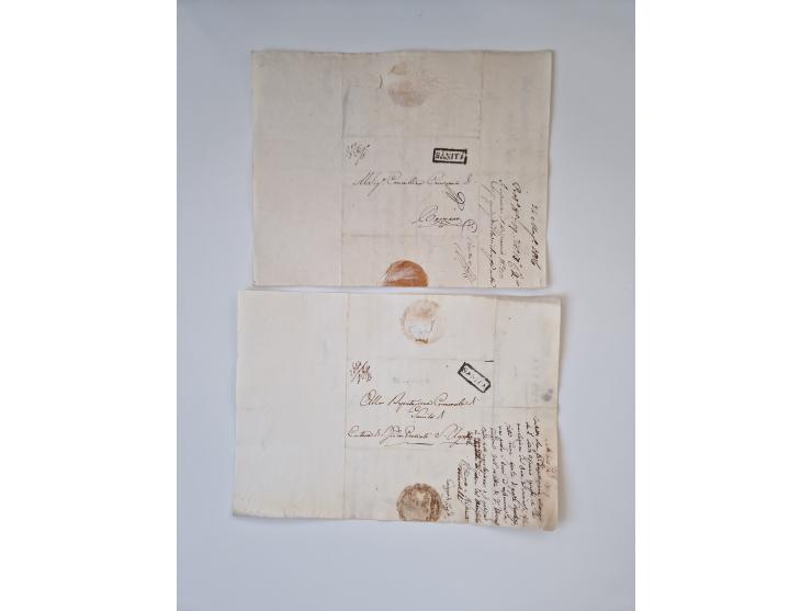 ALLE WELT: 1611/1900, reichhaltiger Sammlungsbestand mit ca. 400–500 Briefen und Dokumenten zum Thema Gesundheit aus dem 16. 