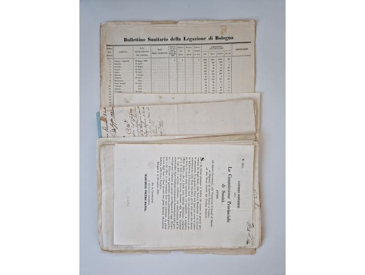 ALLE WELT: 1611/1900, reichhaltiger Sammlungsbestand mit ca. 400–500 Briefen und Dokumenten zum Thema Gesundheit aus dem 16. 