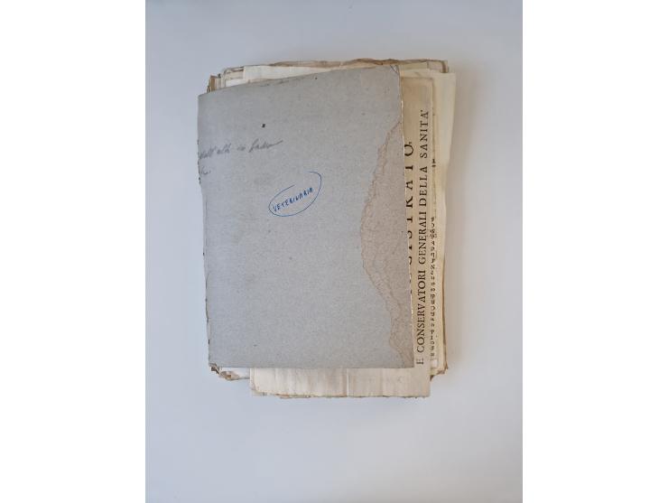 ALLE WELT: 1611/1900, reichhaltiger Sammlungsbestand mit ca. 400–500 Briefen und Dokumenten zum Thema Gesundheit aus dem 16. 