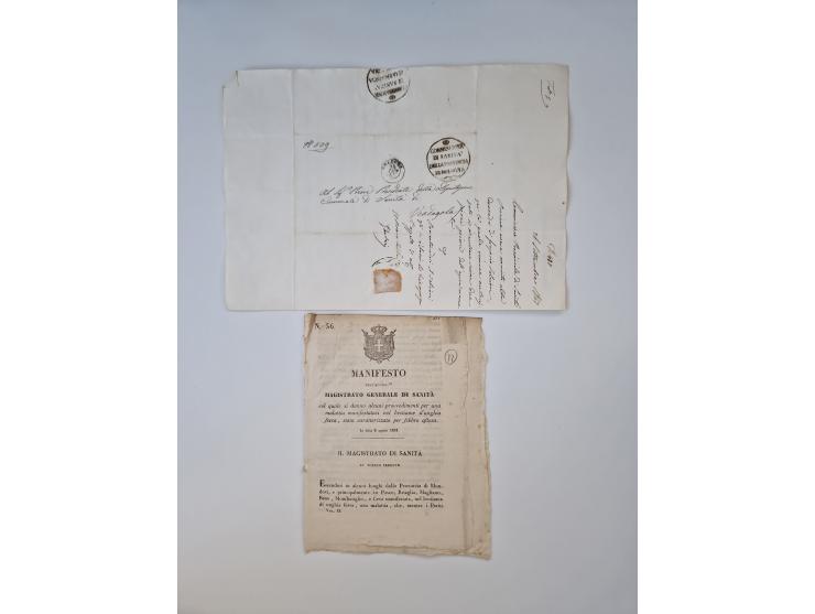 ALLE WELT: 1611/1900, reichhaltiger Sammlungsbestand mit ca. 400–500 Briefen und Dokumenten zum Thema Gesundheit aus dem 16. 