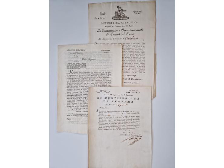 ALLE WELT: 1611/1900, reichhaltiger Sammlungsbestand mit ca. 400–500 Briefen und Dokumenten zum Thema Gesundheit aus dem 16. 
