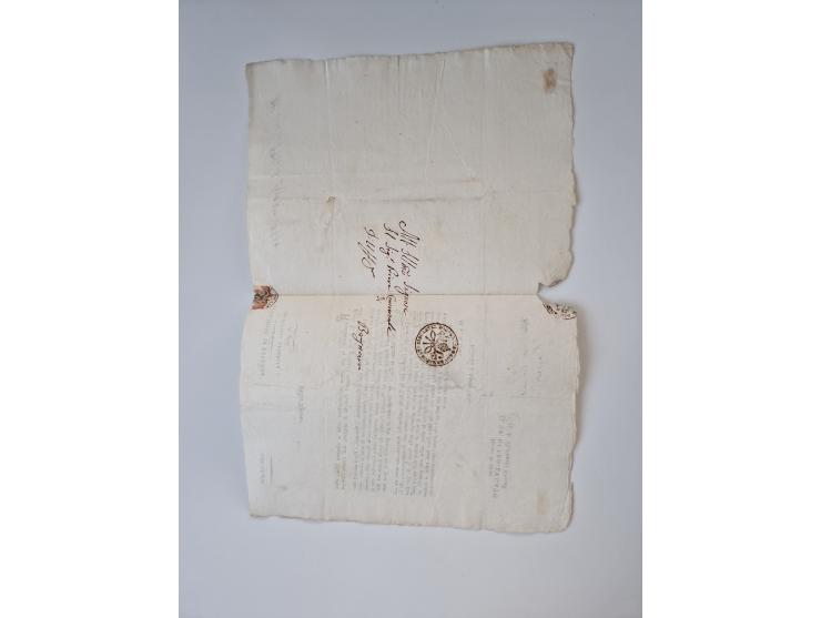 ALLE WELT: 1611/1900, reichhaltiger Sammlungsbestand mit ca. 400–500 Briefen und Dokumenten zum Thema Gesundheit aus dem 16. 