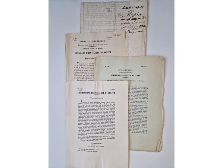 ALLE WELT: 1611/1900, reichhaltiger Sammlungsbestand mit ca. 400–500 Briefen und Dokumenten zum Thema Gesundheit aus dem 16. 