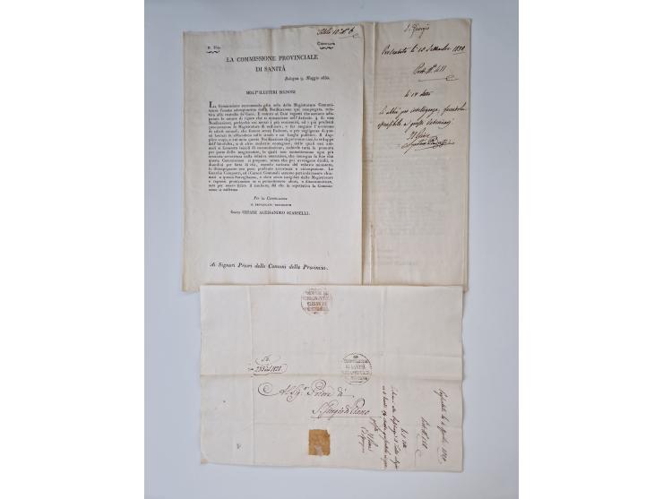 ALLE WELT: 1611/1900, reichhaltiger Sammlungsbestand mit ca. 400–500 Briefen und Dokumenten zum Thema Gesundheit aus dem 16. 