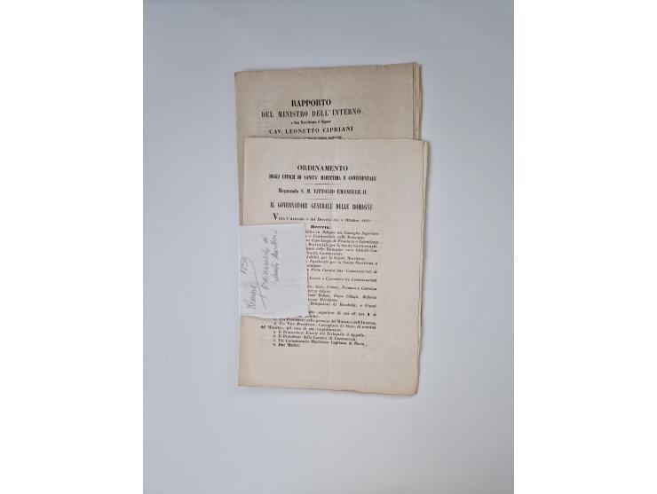 ALLE WELT: 1611/1900, reichhaltiger Sammlungsbestand mit ca. 400–500 Briefen und Dokumenten zum Thema Gesundheit aus dem 16. 