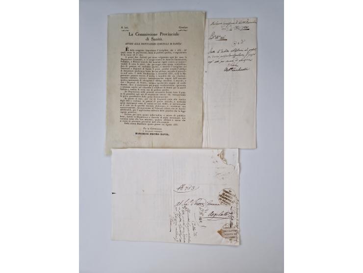 ALLE WELT: 1611/1900, reichhaltiger Sammlungsbestand mit ca. 400–500 Briefen und Dokumenten zum Thema Gesundheit aus dem 16. 