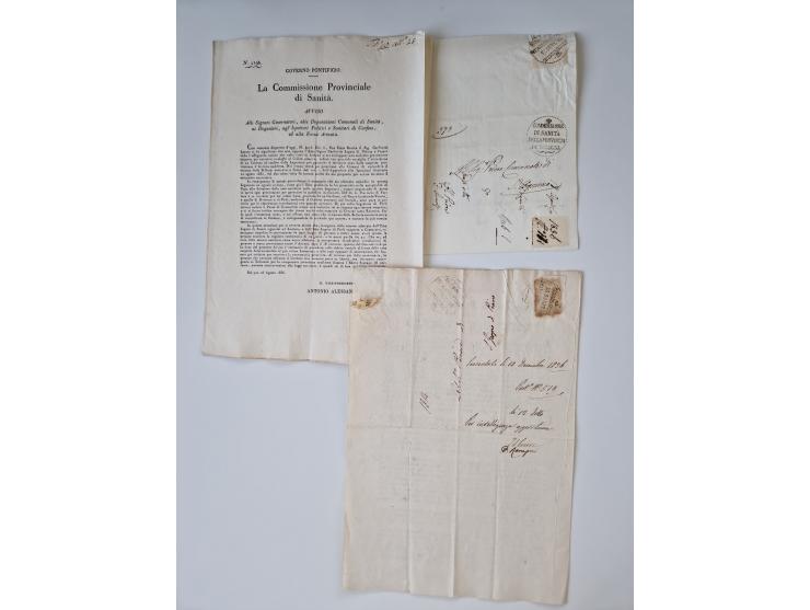 ALLE WELT: 1611/1900, reichhaltiger Sammlungsbestand mit ca. 400–500 Briefen und Dokumenten zum Thema Gesundheit aus dem 16. 