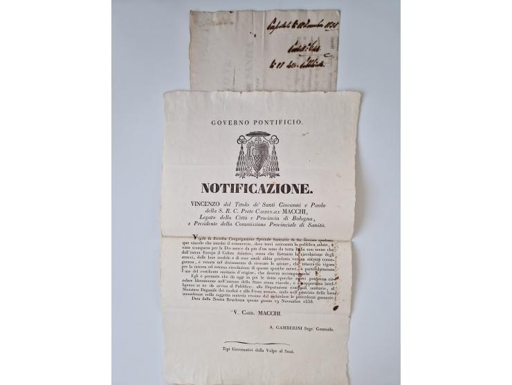 ALLE WELT: 1611/1900, reichhaltiger Sammlungsbestand mit ca. 400–500 Briefen und Dokumenten zum Thema Gesundheit aus dem 16. 