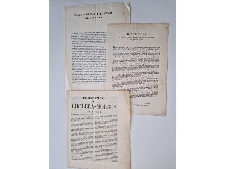 ALLE WELT: 1611/1900, reichhaltiger Sammlungsbestand mit ca. 400–500 Briefen und Dokumenten zum Thema Gesundheit aus dem 16. 
