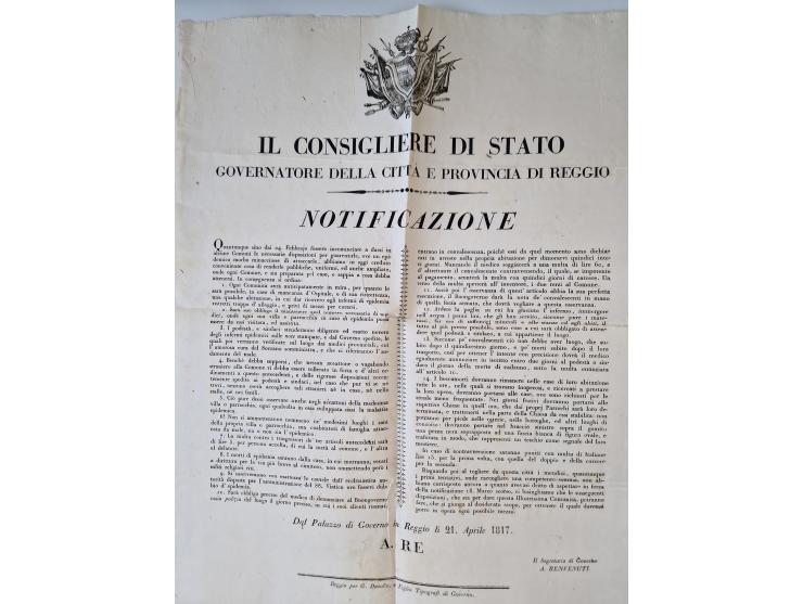 ALLE WELT: 1611/1900, reichhaltiger Sammlungsbestand mit ca. 400–500 Briefen und Dokumenten zum Thema Gesundheit aus dem 16. 