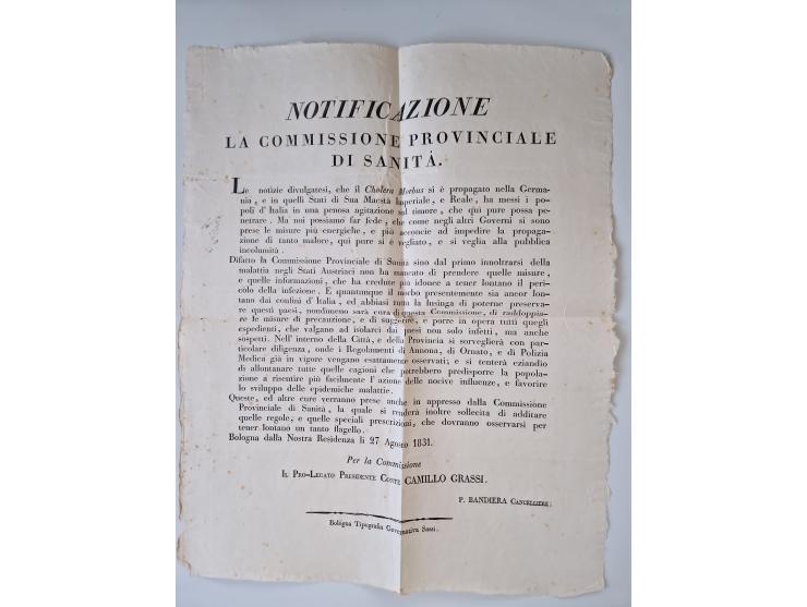 ALLE WELT: 1611/1900, reichhaltiger Sammlungsbestand mit ca. 400–500 Briefen und Dokumenten zum Thema Gesundheit aus dem 16. 