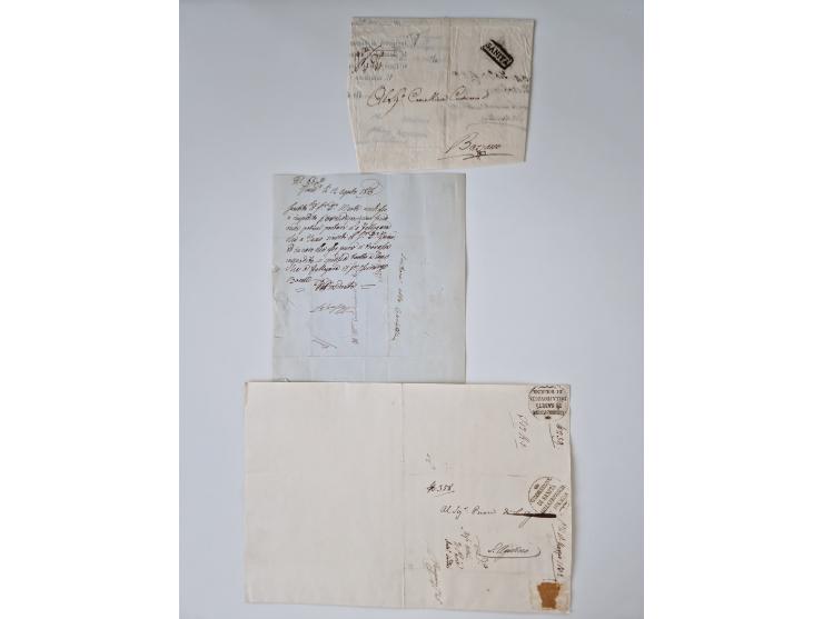 ALLE WELT: 1611/1900, reichhaltiger Sammlungsbestand mit ca. 400–500 Briefen und Dokumenten zum Thema Gesundheit aus dem 16. 