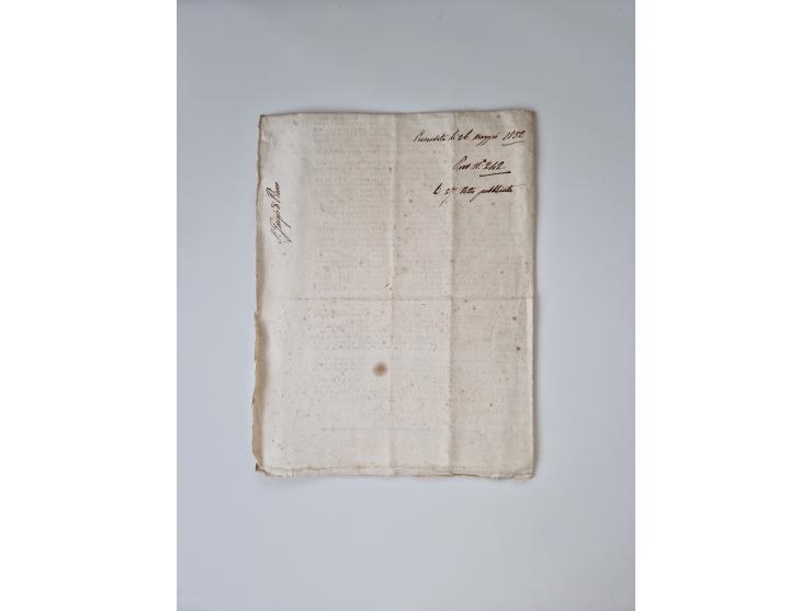 ALLE WELT: 1611/1900, reichhaltiger Sammlungsbestand mit ca. 400–500 Briefen und Dokumenten zum Thema Gesundheit aus dem 16. 