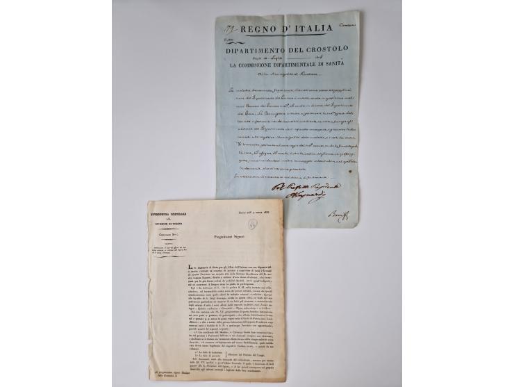 ALLE WELT: 1611/1900, reichhaltiger Sammlungsbestand mit ca. 400–500 Briefen und Dokumenten zum Thema Gesundheit aus dem 16. 