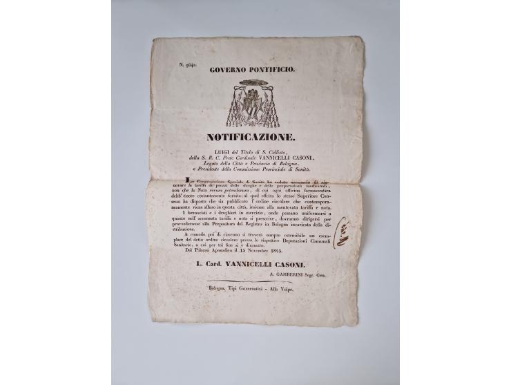 ALLE WELT: 1611/1900, reichhaltiger Sammlungsbestand mit ca. 400–500 Briefen und Dokumenten zum Thema Gesundheit aus dem 16. 