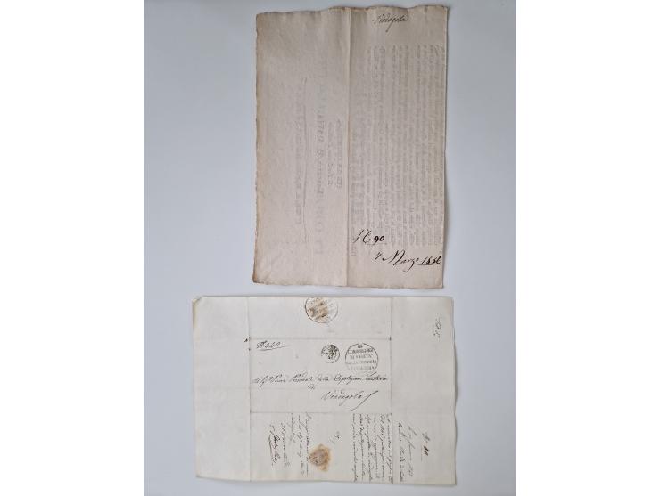 ALLE WELT: 1611/1900, reichhaltiger Sammlungsbestand mit ca. 400–500 Briefen und Dokumenten zum Thema Gesundheit aus dem 16. 