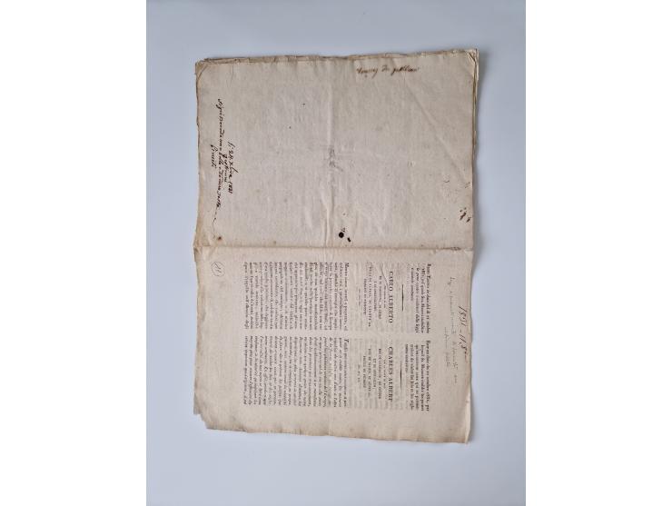 ALLE WELT: 1611/1900, reichhaltiger Sammlungsbestand mit ca. 400–500 Briefen und Dokumenten zum Thema Gesundheit aus dem 16. 