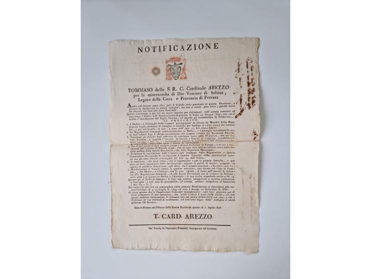 ALLE WELT: 1611/1900, reichhaltiger Sammlungsbestand mit ca. 400–500 Briefen und Dokumenten zum Thema Gesundheit aus dem 16. 