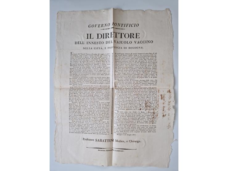 ALLE WELT: 1611/1900, reichhaltiger Sammlungsbestand mit ca. 400–500 Briefen und Dokumenten zum Thema Gesundheit aus dem 16. 