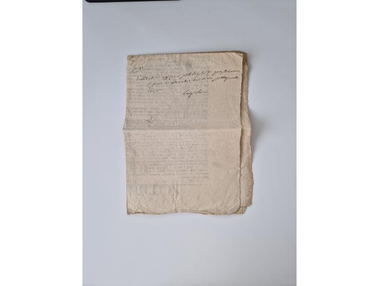 ALLE WELT: 1611/1900, reichhaltiger Sammlungsbestand mit ca. 400–500 Briefen und Dokumenten zum Thema Gesundheit aus dem 16. 