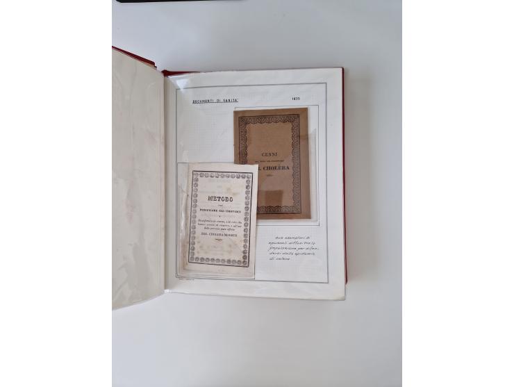 ALLE WELT: 1611/1900, reichhaltiger Sammlungsbestand mit ca. 400–500 Briefen und Dokumenten zum Thema Gesundheit aus dem 16. 