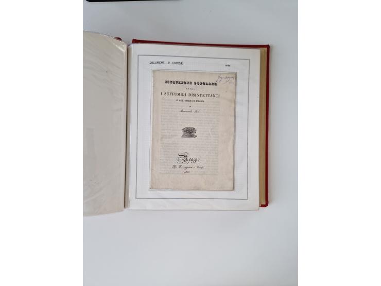 ALLE WELT: 1611/1900, reichhaltiger Sammlungsbestand mit ca. 400–500 Briefen und Dokumenten zum Thema Gesundheit aus dem 16. 