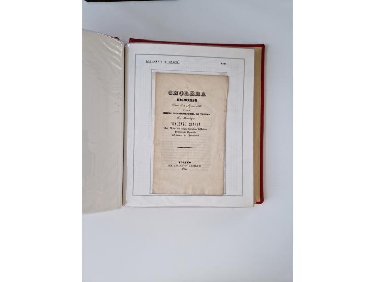ALLE WELT: 1611/1900, reichhaltiger Sammlungsbestand mit ca. 400–500 Briefen und Dokumenten zum Thema Gesundheit aus dem 16. 