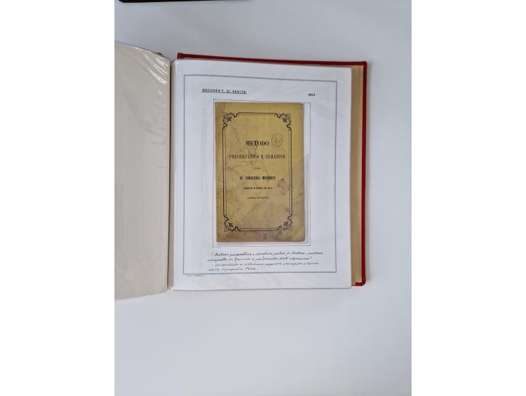 ALLE WELT: 1611/1900, reichhaltiger Sammlungsbestand mit ca. 400–500 Briefen und Dokumenten zum Thema Gesundheit aus dem 16. 