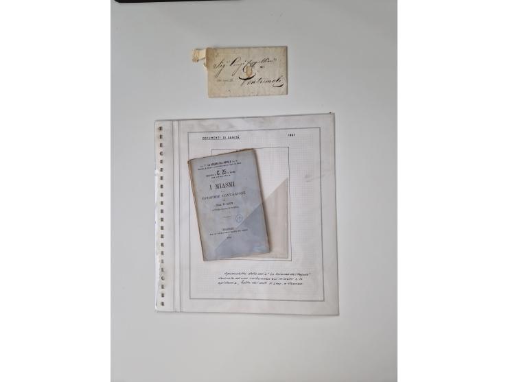 ALLE WELT: 1611/1900, reichhaltiger Sammlungsbestand mit ca. 400–500 Briefen und Dokumenten zum Thema Gesundheit aus dem 16. 