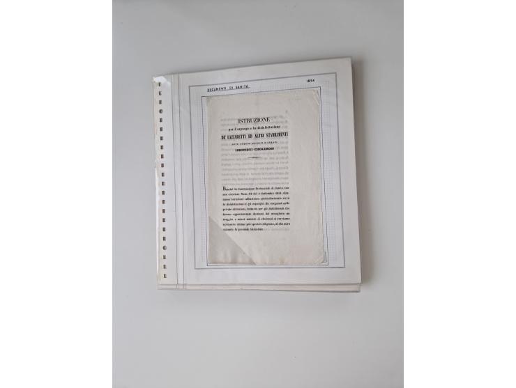 ALLE WELT: 1611/1900, reichhaltiger Sammlungsbestand mit ca. 400–500 Briefen und Dokumenten zum Thema Gesundheit aus dem 16. 