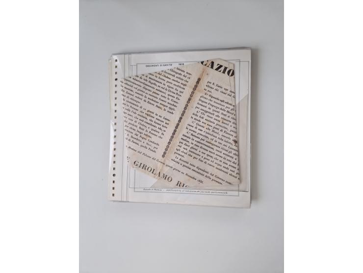 ALLE WELT: 1611/1900, reichhaltiger Sammlungsbestand mit ca. 400–500 Briefen und Dokumenten zum Thema Gesundheit aus dem 16. 